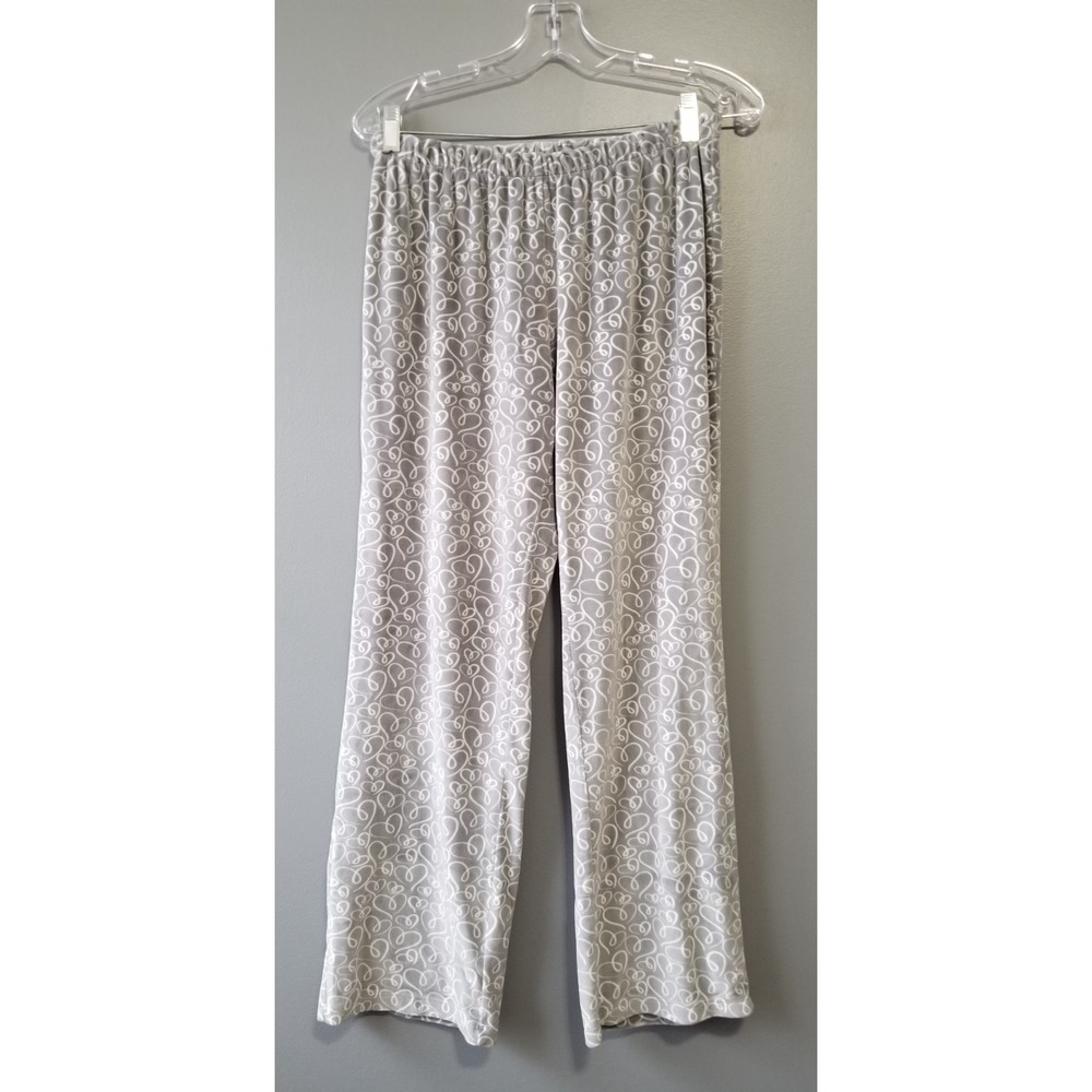 George Women's Textured Stretch‎ Microfleece 2-Piece Pajamas Set, Small, Grey - Picture 7 of 13